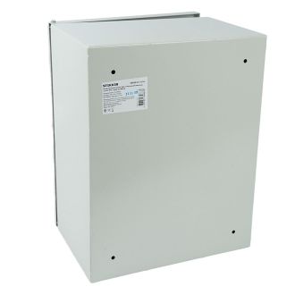 Шкаф с монтажной панелью ЩМП-1-0 STEKKER EBX60-2/1-0-54 IP54 (395*310*220) сталь, серия ArcaMetal, 50550