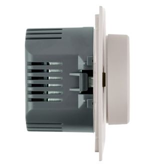 Выключатель диммирующий (механизм), STEKKER, 250В, 1200W, серия Мия, RSW10-3106-08, пудровый жемчуг, 50567