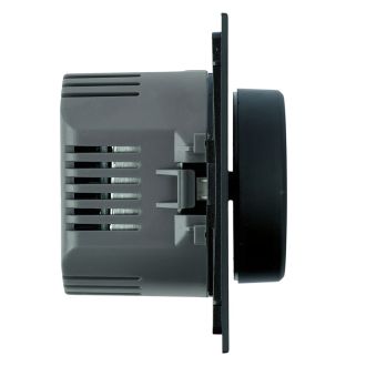 Выключатель диммирующий (механизм), STEKKER, 250В, 1200W, серия Мия, RSW10-3106-05, черный бархат, 50568