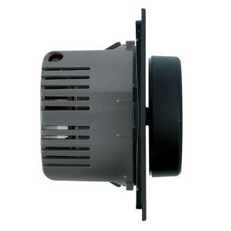 Выключатель диммирующий (механизм), STEKKER, 250В, 1200W, серия Мия, RSW10-3106-05, черный бархат, 50568
