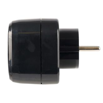 Разветвитель сетевой 3-местный с/з STEKKER ADP16-23-20, 250V, 16A, ABS пластик, черный, 50681