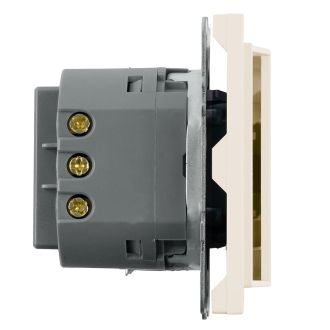 Выключатель карточный (механизм), STEKKER, 250В, 40А, серия Эмили, RSW40-5114-08, кашемир, soft touch, 50702