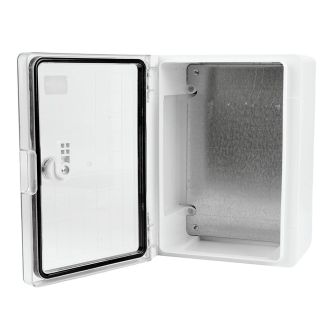 Корпус пластиковый ЩМПп STEKKER EBX60-6/04-65 IP65 c прозрачной дверью (280*210*130) пластик, серия ArcaWP65+, 50719