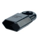 Розетка переносная 1-местная б/з STEKKER PST10-40-201, пластик 250В, 10А, IP20, черный, 50794 Розетка переносная 1-местная б/з STEKKER PST10-40-201, пластик 250В, 10А, IP20, черный, 50794