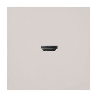 Розетка HDMI 2.0 Type A (механизм), STEKKER, серия Мия, RST00-3118-08, пудровый жемчуг, 50829