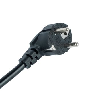 Удлинитель 4-местный с/з, 3x1,5мм2, 3м, 230В, 16А, 2USB+1С, 2,4А, черный, STEKKER HM16-4-03-USB, 50836