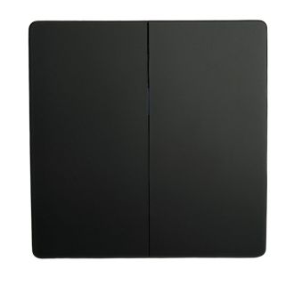 Выключатель беспроводной FERON TM92 SMART, 7мВт, IP65, двухклавишный, черный, 51027