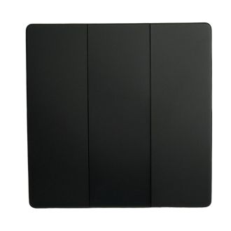 Выключатель беспроводной FERON TM93 SMART, 7мВт, IP65, трехклавишный, черный, 51028