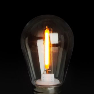 Лампа светодиодная Feron LB-384 метеор E27 2W 230V 2700K, 2 лампы в упаковке, 51036