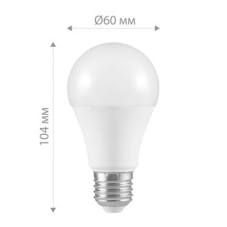 Лампа светодиодная диммируемая Feron LB-931 Шар E27 12W 230V 6400K, 51054
