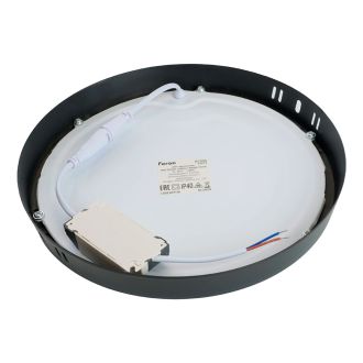 Светодиодный светильник Feron AL504 накладной 18W 4000K черный, 51073