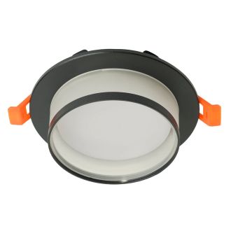 Светильник встраиваемый Feron DL500 потолочный GX53 черный круг, 51086