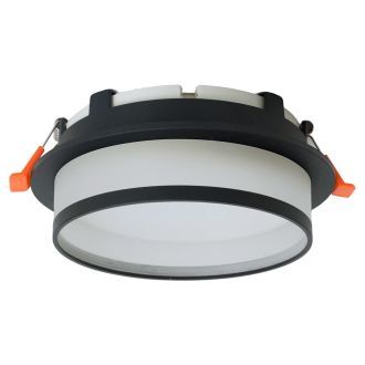 Светильник встраиваемый Feron DL700 потолочный GX70 черный круг, 51094