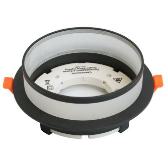 Светильник встраиваемый Feron DL700 потолочный GX70 черный круг, 51094