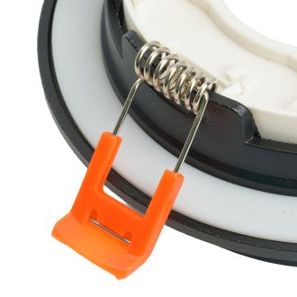 Светильник встраиваемый Feron DL504 потолочный GX53 черный круг IP44, 51102