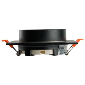 Светильник встраиваемый Feron DL505 потолочный GX53 черный квадрат IP44, 51104