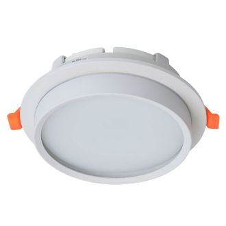 Светильник встраиваемый Feron DL704 потолочный GX70 белый круг IP44, 51105