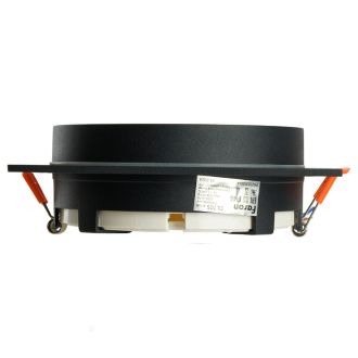 Светильник встраиваемый Feron DL705 потолочный GX70 черный квадрат IP44, 51108