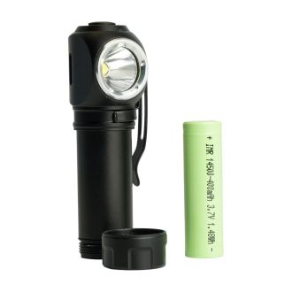 Фонарь налобный Feron TH2313 с аккумулятором 3W 1COB USB IP44, алюминий, 51119