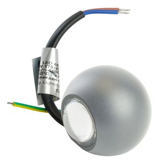 Светодиодный светильник стационарный Feron AL51 MINI 2*1W 4000K серый, 51132