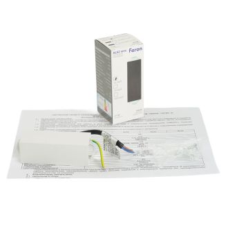 Светодиодный светильник стационарный Feron AL52 MINI 2*1W 4000K белый, 51133