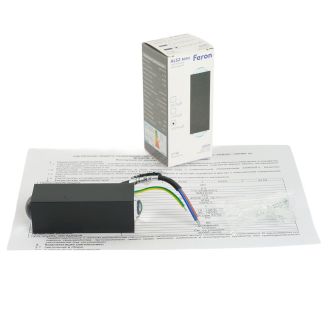 Светодиодный светильник стационарный Feron AL52 MINI 2*1W 4000K черный, 51135