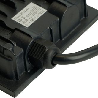 Светодиодный прожектор SAFFIT SFL51-20 IP65 20W 6500K черный, 51192