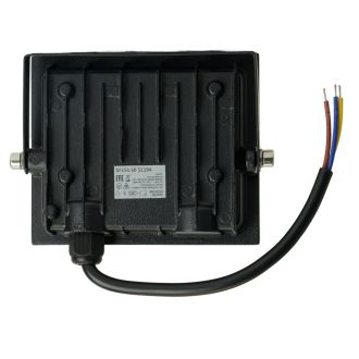 Светодиодный прожектор SAFFIT SFL51-50 IP65 50W 6500K черный, 51194