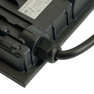 Светодиодный прожектор SAFFIT SFL51-50 IP65 50W 6500K черный, 51194