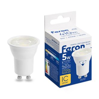 Лампа светодиодная Feron LB-272 MR11 GU10 5W 175-265V 2700K, 51218