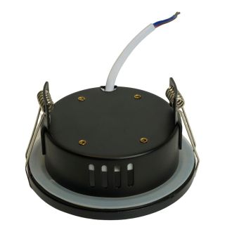 Светильник встраиваемый Feron DL544 потолочный GX53 черный IP44, 51230
