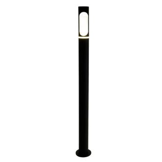Светильник садово-парковый Feron DH1106, 15W, GU10, 230V, черный (столб), 51232