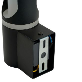 Светильник садово-парковый Feron DH1101 15W, на стену вверх, GU10 230V, черный, 51233