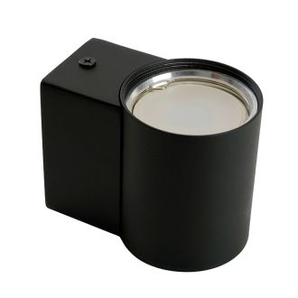 Светильник садово-парковый Feron DH1101 15W, на стену вверх, GU10 230V, черный, 51233