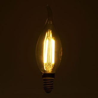 Лампа светодиодная Feron.PRO LB-1216 Свеча на ветру E14 960LM 6W 175-265V 2700K, 51262