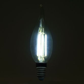 Лампа светодиодная Feron.PRO LB-1216 Свеча на ветру E14 6W 175-265V 6400K, 51264