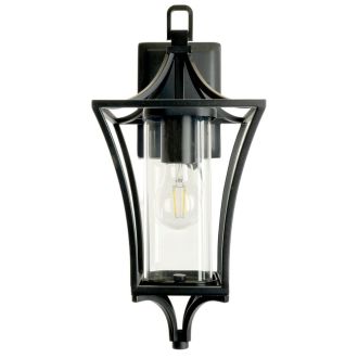 Светильник садово-парковый Feron PL731 на стену вниз 60W E27 230V, черный, 51269