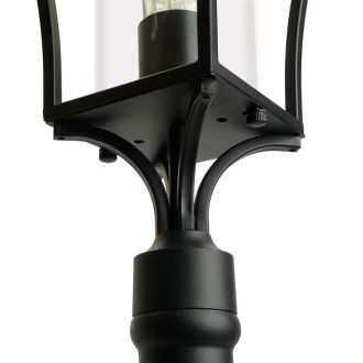 Светильник садово-парковый Feron PL736 столб 60W E27 230V, черный, 51272