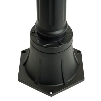 Светильник садово-парковый Feron PL736 столб 60W E27 230V, черный, 51272