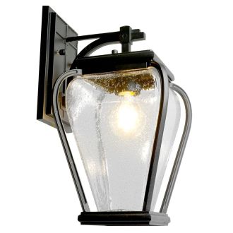Светильник садово-парковый Feron PL741 на стену вниз 60W E27 230V, черный, 51274