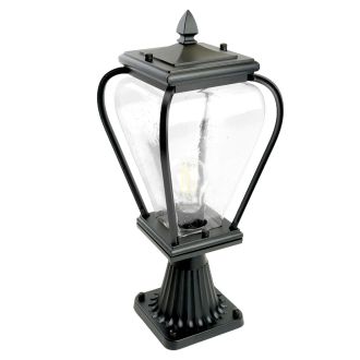 Светильник садово-парковый Feron PL744 на постамент 60W 230V E27, черный, 51275