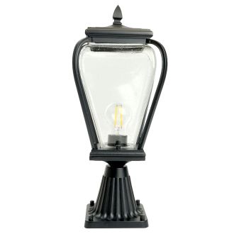 Светильник садово-парковый Feron PL744 на постамент 60W 230V E27, черный, 51275
