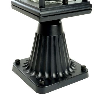 Светильник садово-парковый Feron PL744 на постамент 60W 230V E27, черный, 51275