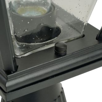 Светильник садово-парковый Feron PL744 на постамент 60W 230V E27, черный, 51275