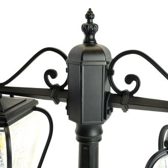 Светильник садово-парковый Feron PL748 столб 60W E27 230V, черный, 51278