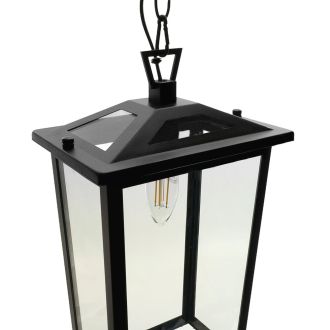 Светильник садово-парковый Feron PL755 на цепочке 60W E14 230V, черный, 51281
