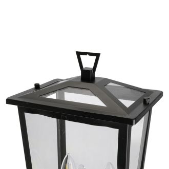 Светильник садово-парковый Feron PL757 столб 60W E14 230V, черный, 51283