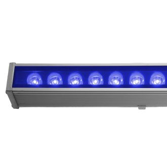 Светодиодный линейный прожектор для подсветки стен Feron LL-890 36W синий 85-265V IP65, 51287