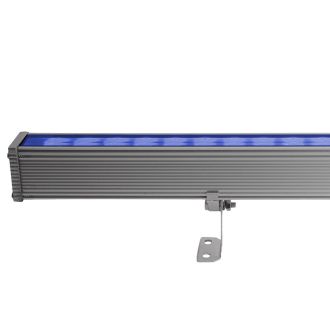 Светодиодный линейный прожектор для подсветки стен Feron LL-890 36W синий 85-265V IP65, 51287