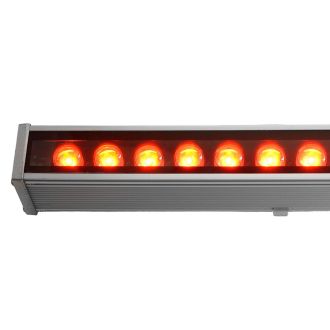 Светодиодный линейный прожектор для подсветки стен Feron LL-890 36W красный 85-265V IP65, 51288
